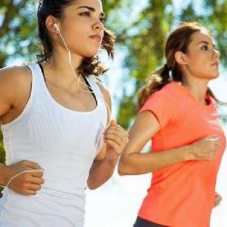 Music makes workout easier! Music makes workout easier!
