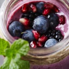 blueberry banana soy smoothie blueberry banana soy smoothie